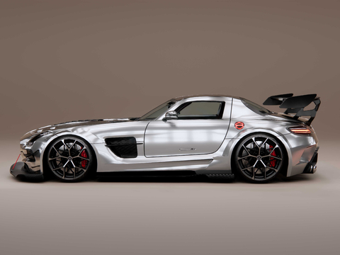 Mercedes-Benz SLS Car sports car Supercar