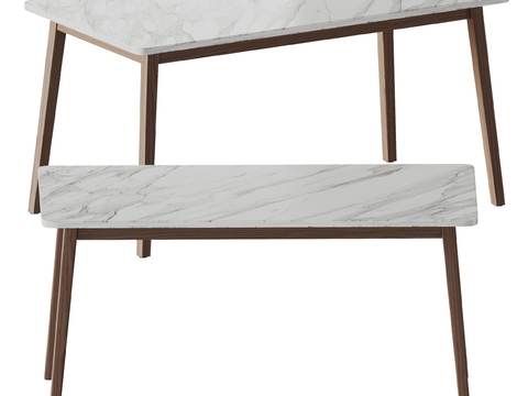 ALOHA Modern Dining Table Marble Dining Table