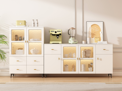 Cream Style Sideboard Cabinet