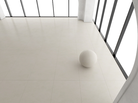 Cream Style Floor Tile Soft Light Tile creamy-white Floor Tile