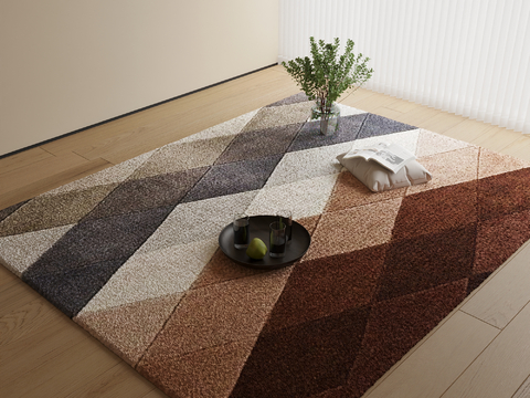 Abstract carpet square carpet