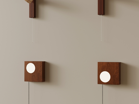 Middle style wall lamp