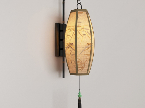 New Chinese Zen Wall Lamp