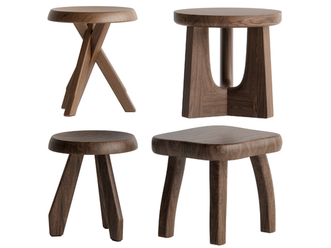 Quiet stool round stool low stool bench