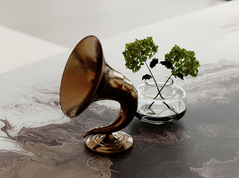 Modern Decorations Desktop Ornaments Horn Vase