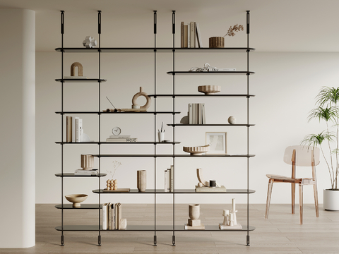 Modern Bookshelf Storage Rack