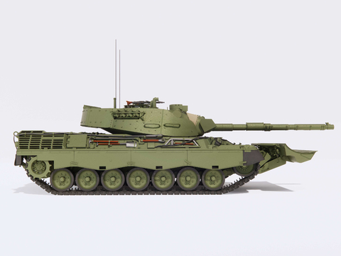 Leopard 1A5 Tank Tracked Vehicle Armored Vehicle