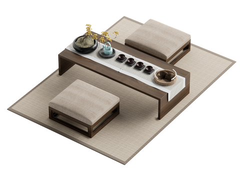 New Chinese Tea Table Tatami Tea Table