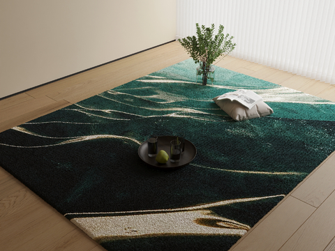 Modern Carpet Square Blanket