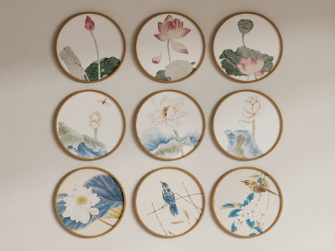 Chinese Decorative Painting Hanging Painting