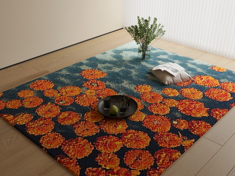 Modern Carpet Square Blanket