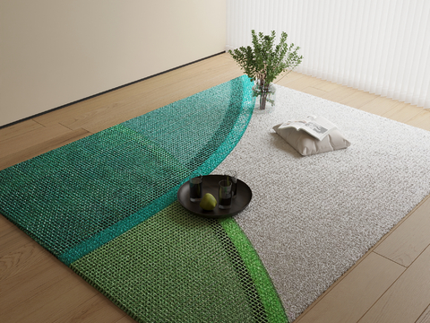 Modern Carpet Square Blanket