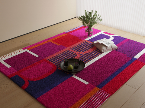 Modern Carpet Square Blanket