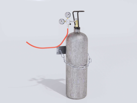 Industrial equipment carbon dioxide cylinder