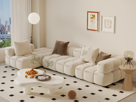 Cream style sofa