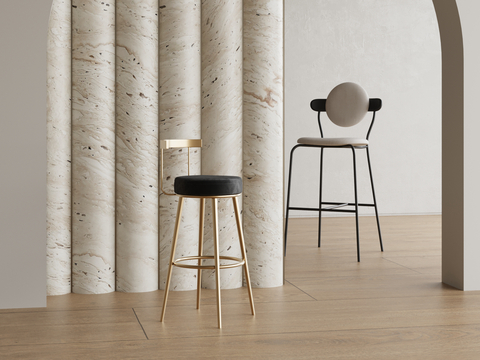 Modern Bar Chair Bar Stool High Stool