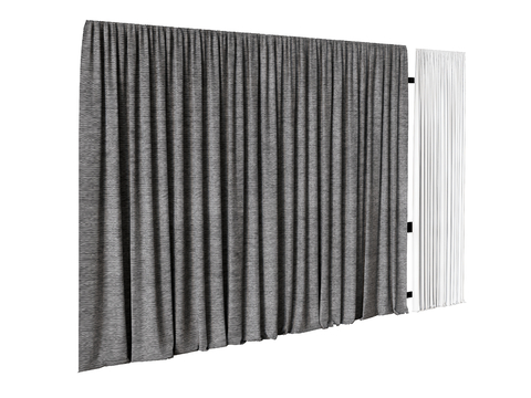 Curtain cloth curtain