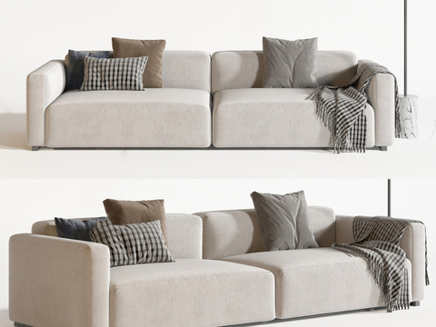 Modern double sofa