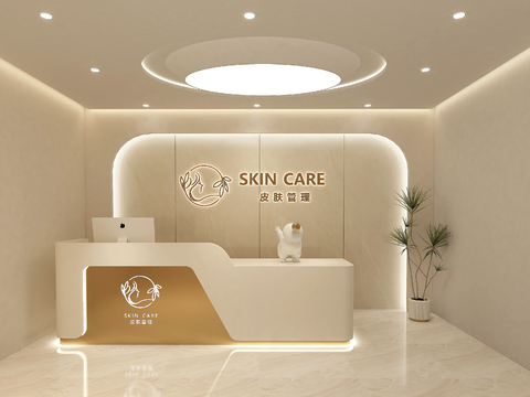 Front Desk of Beauty Salon