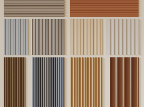 Modern wood veneer Panel wall trim panel