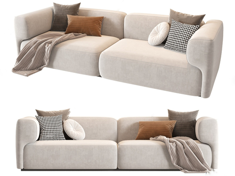 Modern double sofa