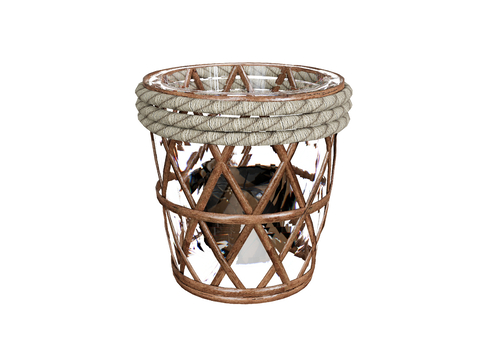 New Chinese Candle Holder Bamboo Candle Holder