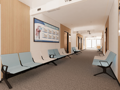 Modern hospital Corridor