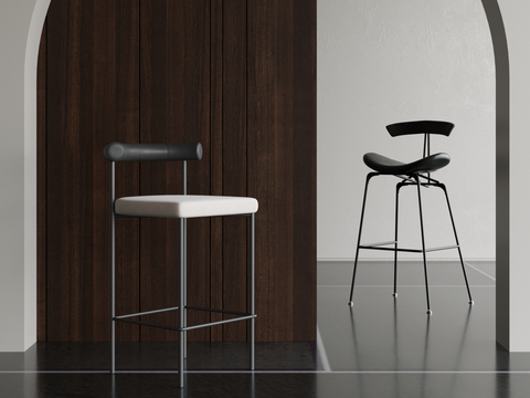 Modern Bar Chair Bar Stool High Stool