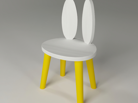 Children's Chair Cartoon Chair Rabbit Ear Chair