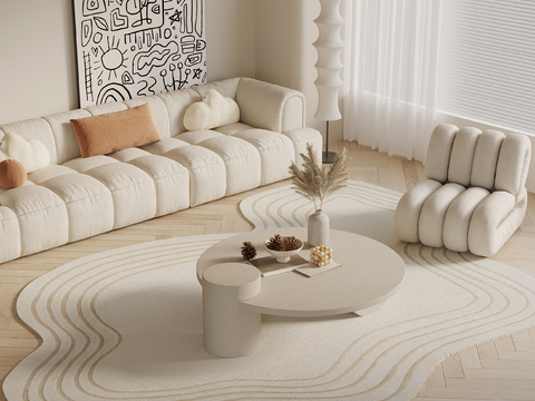 Cream style sofa