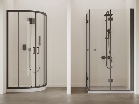 Shower shower partition