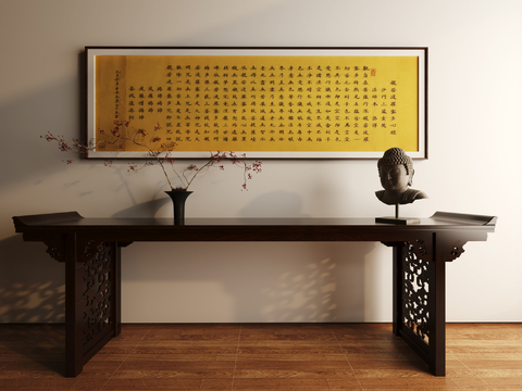 New Chinese calligraphy and painting Zen room hanging painting