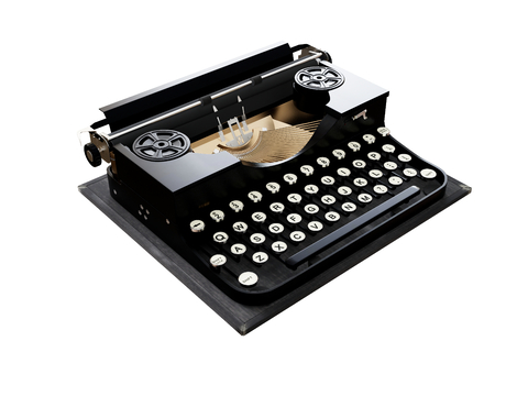 Middle Style Typewriter