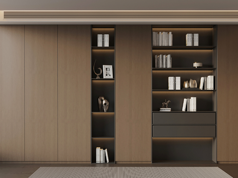 Italian Minimalist Bookcase