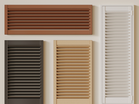 Modern window blinds