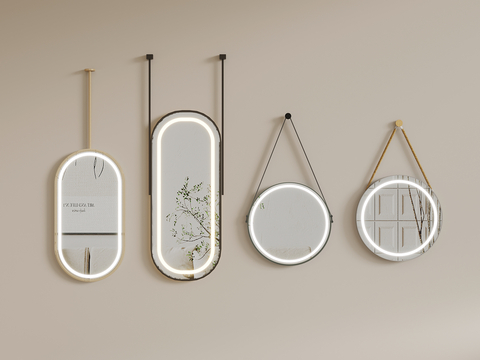 Modern mirror Hanging mirror Decorative mirror Cosmetic mirror