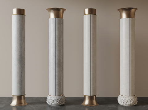 Modern Marble Columns