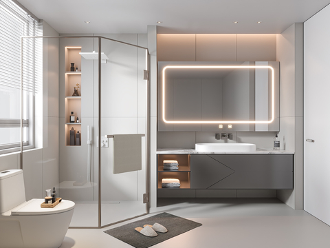 Modern Toilet Bathroom