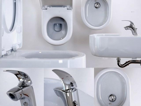 Smart toilet toilet faucet