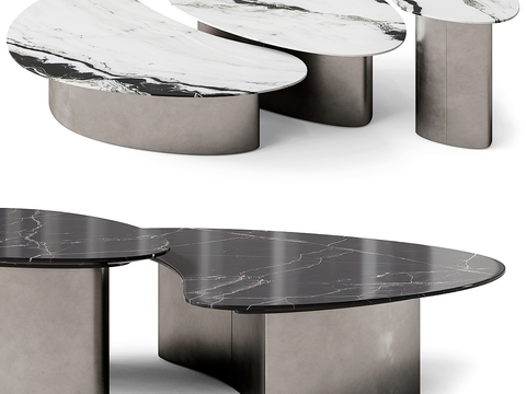 Marble coffee table