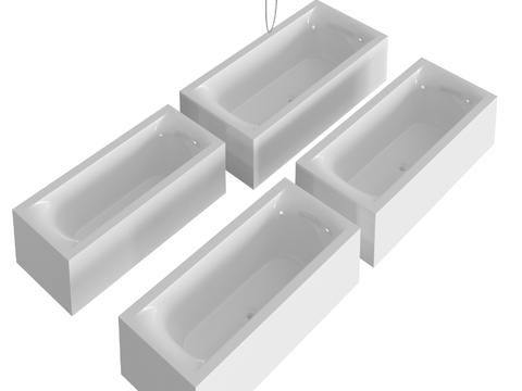 Separate Bathtub Ceramic Bathtub