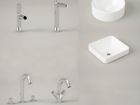 Modern wash basin faucet