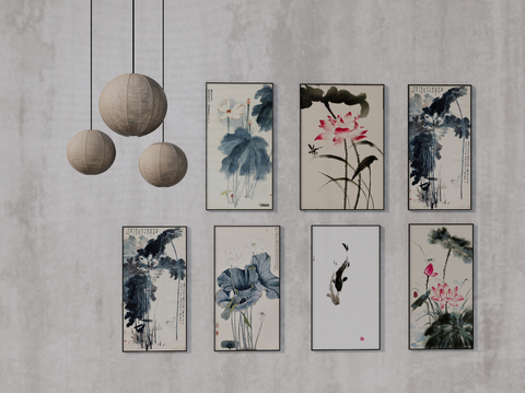 New Chinese Decorative Painting Ink Painting Art Painting Hanging Painting