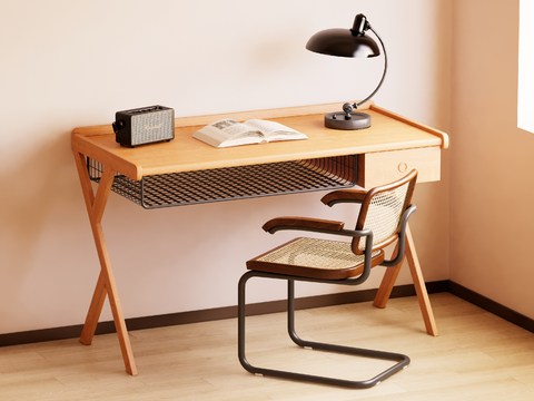 Log Style Desk Writing Desk Computer Desk