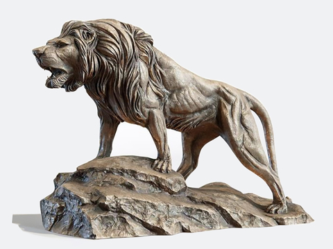 Animal Sculpture Lion Statue