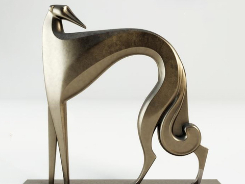 Abstract sculpture art ornaments