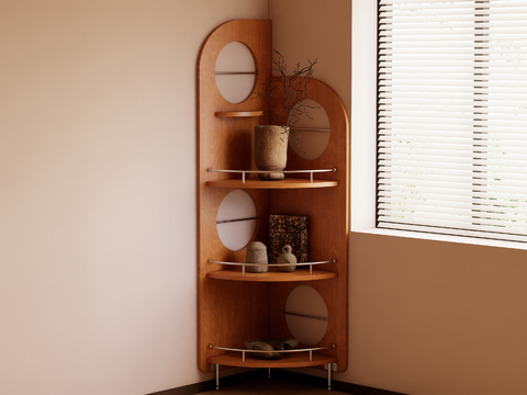 Log Style Storage Rack Display Rack