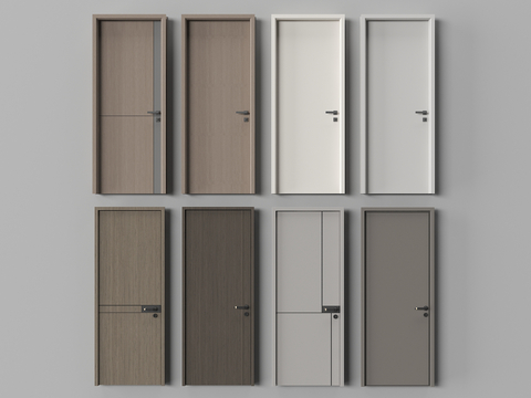 Single door swing door bedroom door