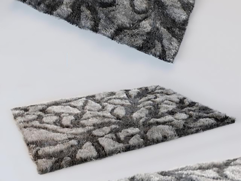 Plush Carpet Bedroom Carpet Square Blanket