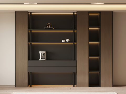 Italian Minimalist Bookcase